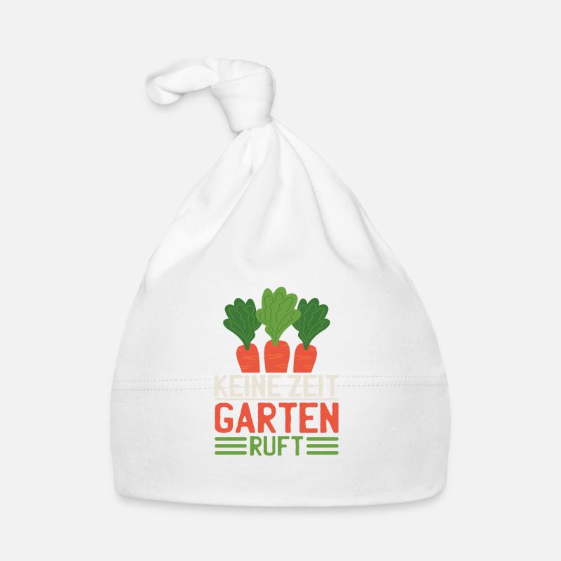 Keine Zeit Der Garten Ruft Baby Bio-Mütze