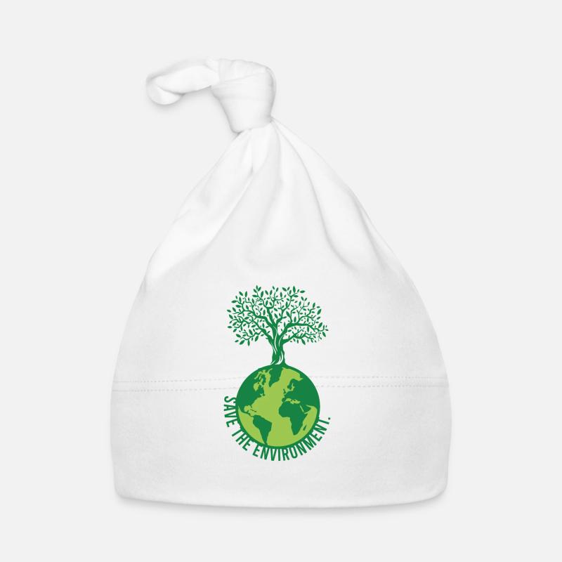 Save the Environment Environment Nature Conservation Organic Baby Cap