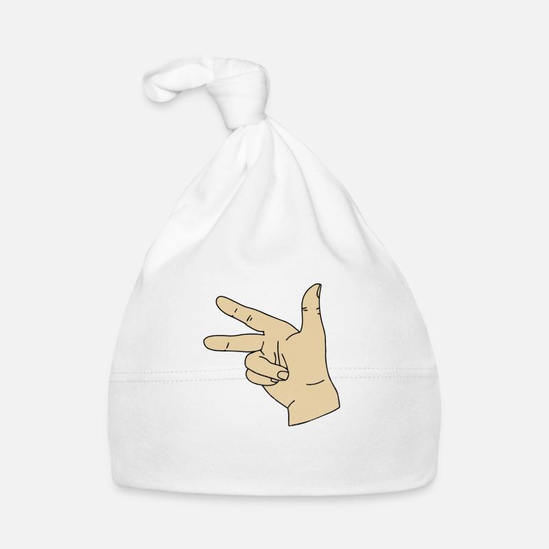 Drei Finger Regel Physik Physiker Geschenk Baby Bio-Mütze