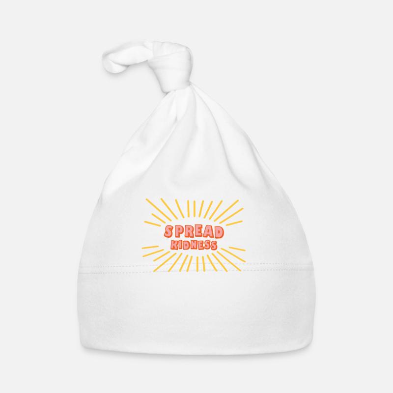 Verbreiten Sie Freundlichkeit Sonnenstrahlen Unfug Baby Bio-Mütze