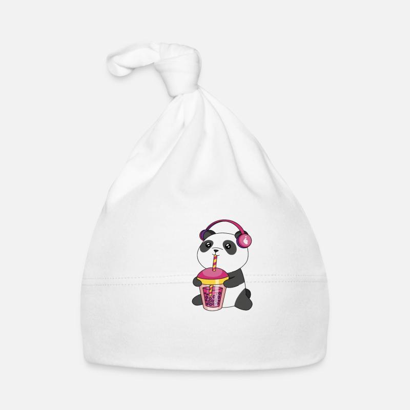 Boba Bubble Tea K-Drama Perfection K-Po coréen Bonnet bio Bébé