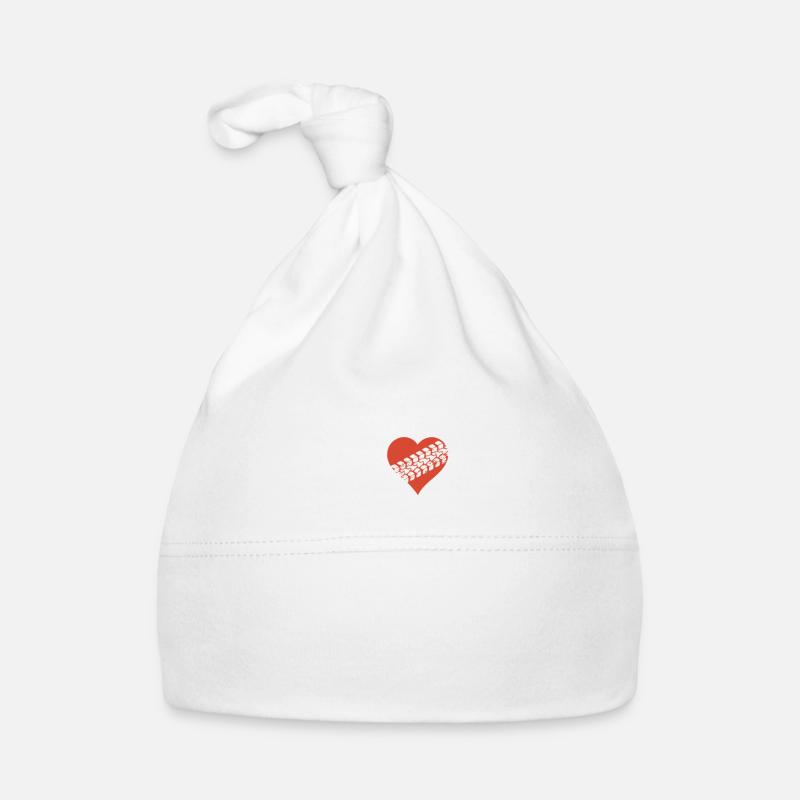 Ich liebe Schlamm Baby Bio-Mütze