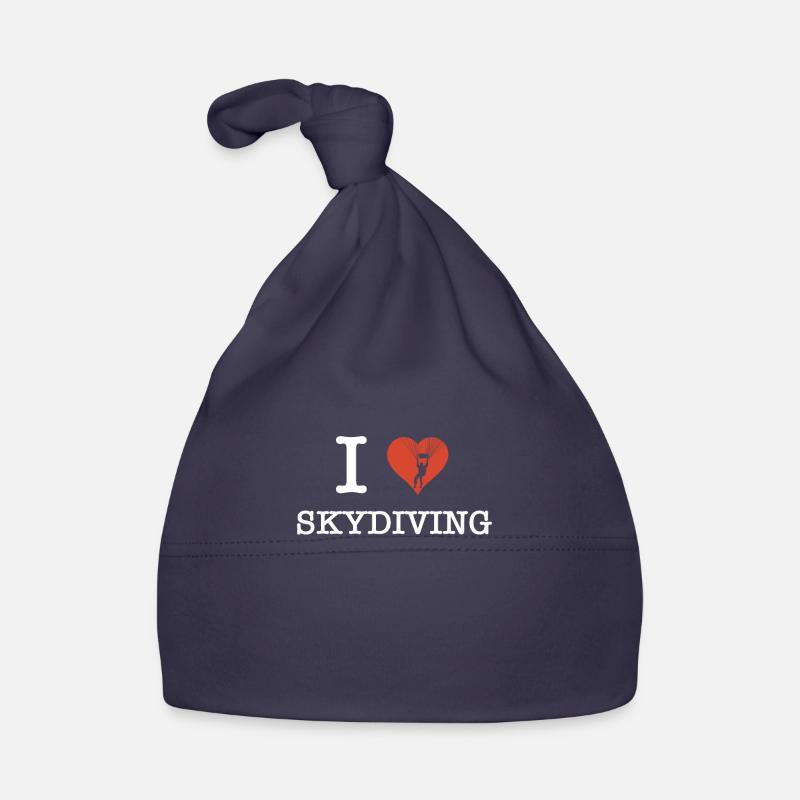 Funny skydiving saying Skydiver Organic Baby Cap