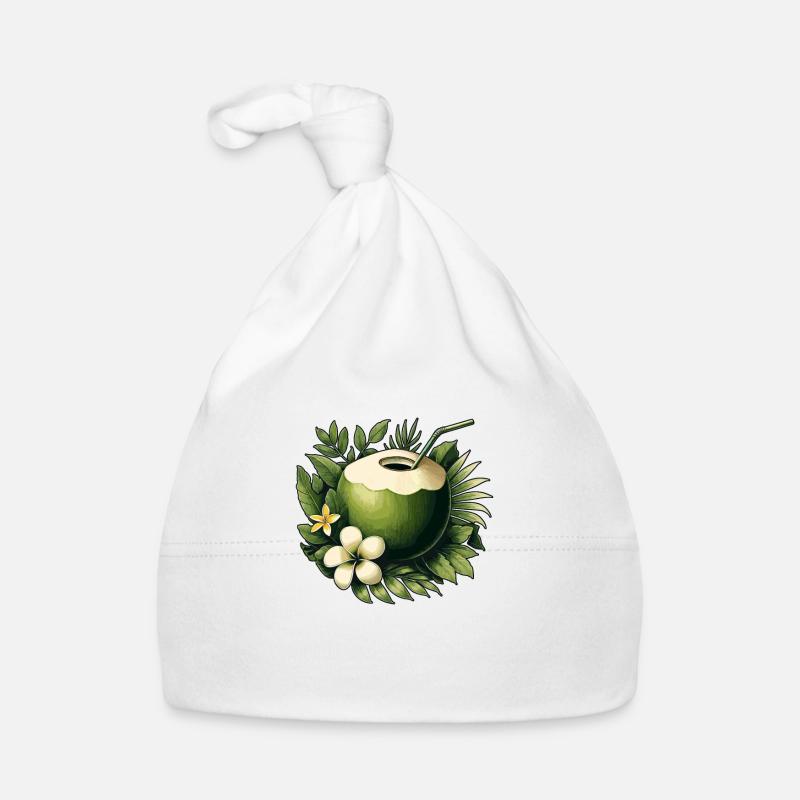 Fresh coconut Organic Baby Cap