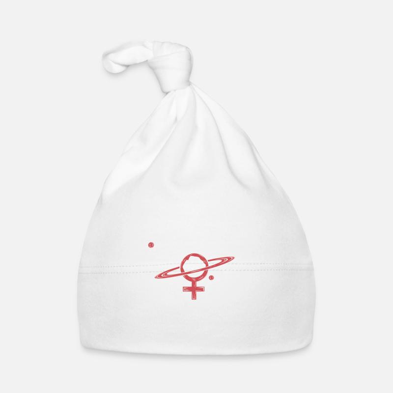 Occupy Patriarchy : l’autonomisation féministe - Bonnet bio Bébé - blanc