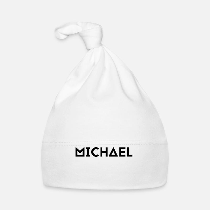 First name Michael Organic Baby Cap