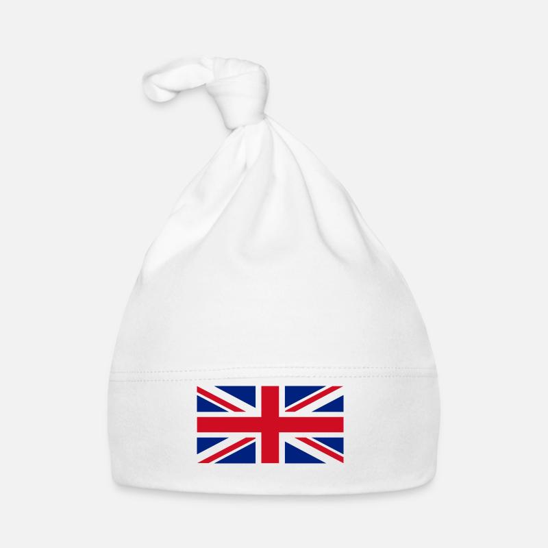 DRAPEAU ANGLETERRE Bonnet bio Bébé