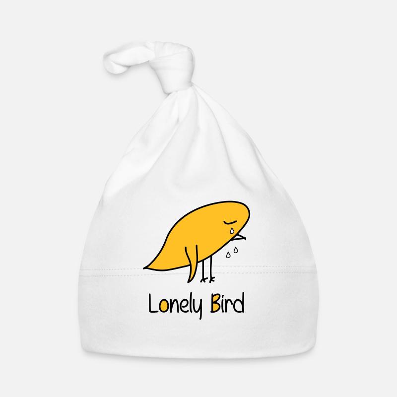 Einsamer Vogel Baby Bio-Mütze