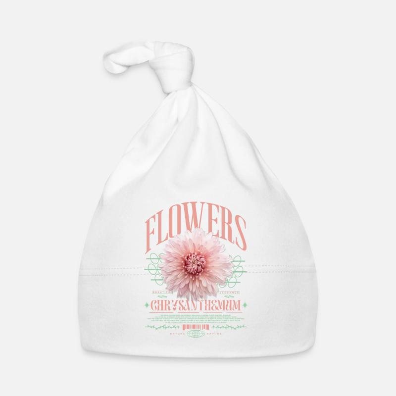 Chrysantheme Chrysanthemen Baby Bio-Mütze