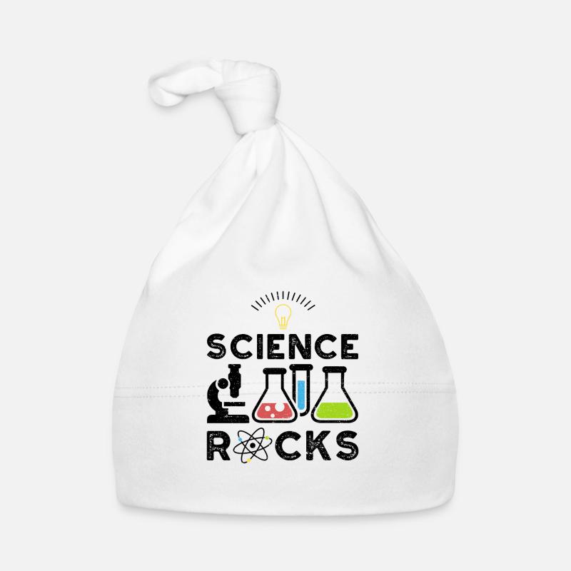Science Rocks - science - Organic Baby Cap - white