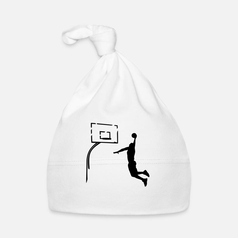 Basketball Dunk Organic Baby Cap
