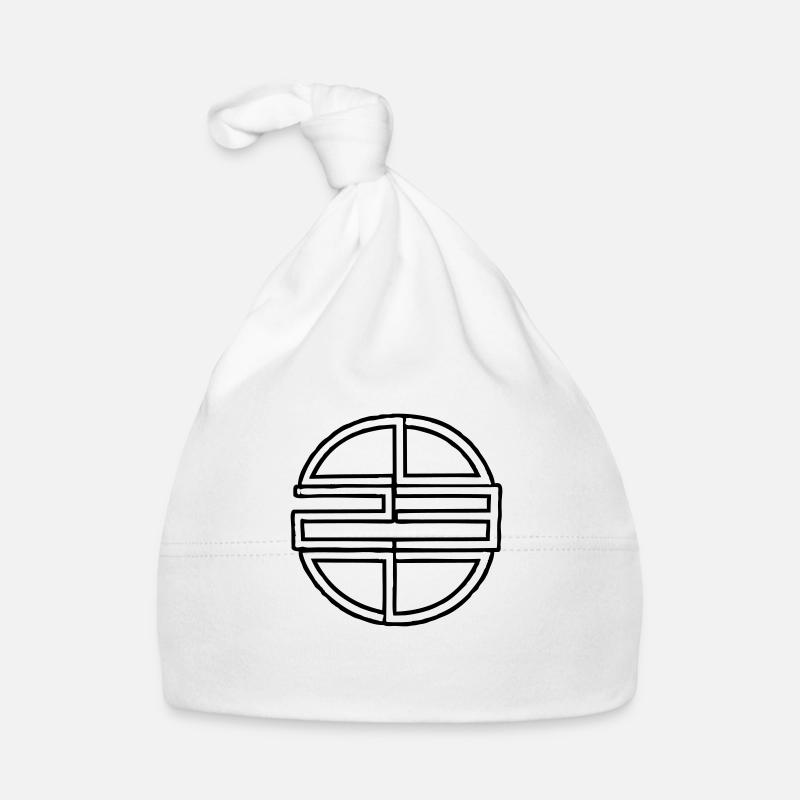 rzhw_23-spir-ol - Organic Baby Cap - white