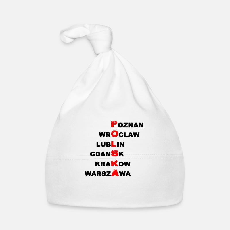 Poland - Polska Organic Baby Cap