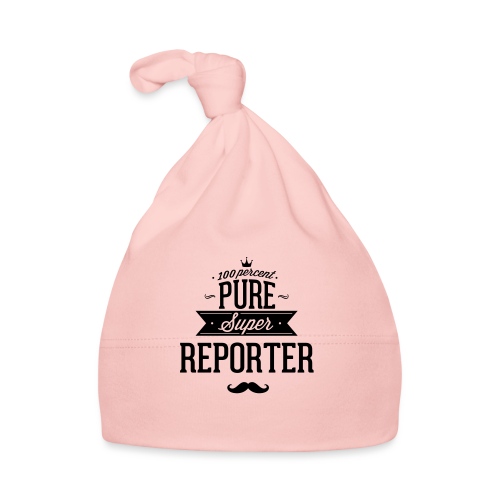 100 Prozent super Reporter - Baby Bio-Mütze