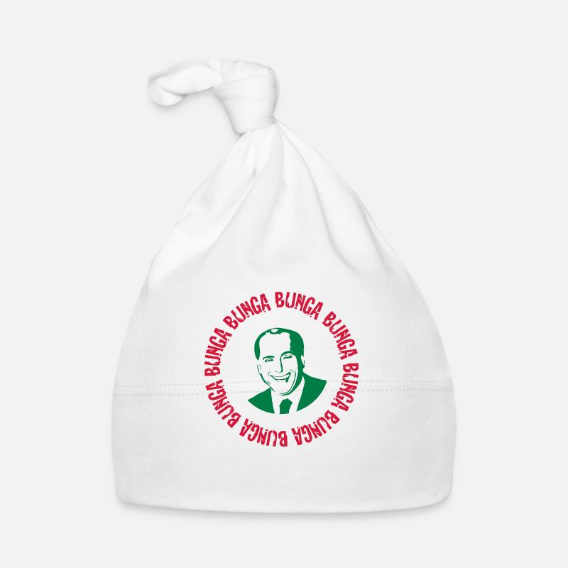 Bunga Bunga Edizione Tricolore Uomo Slim Baby Bio-Mütze