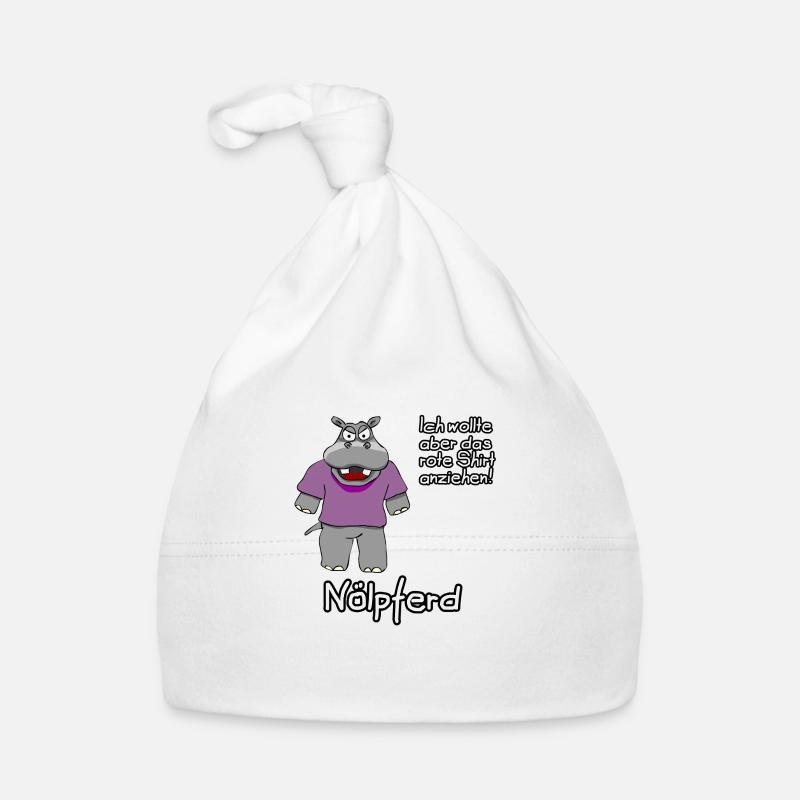 Nölpferd Baby Bio-Mütze