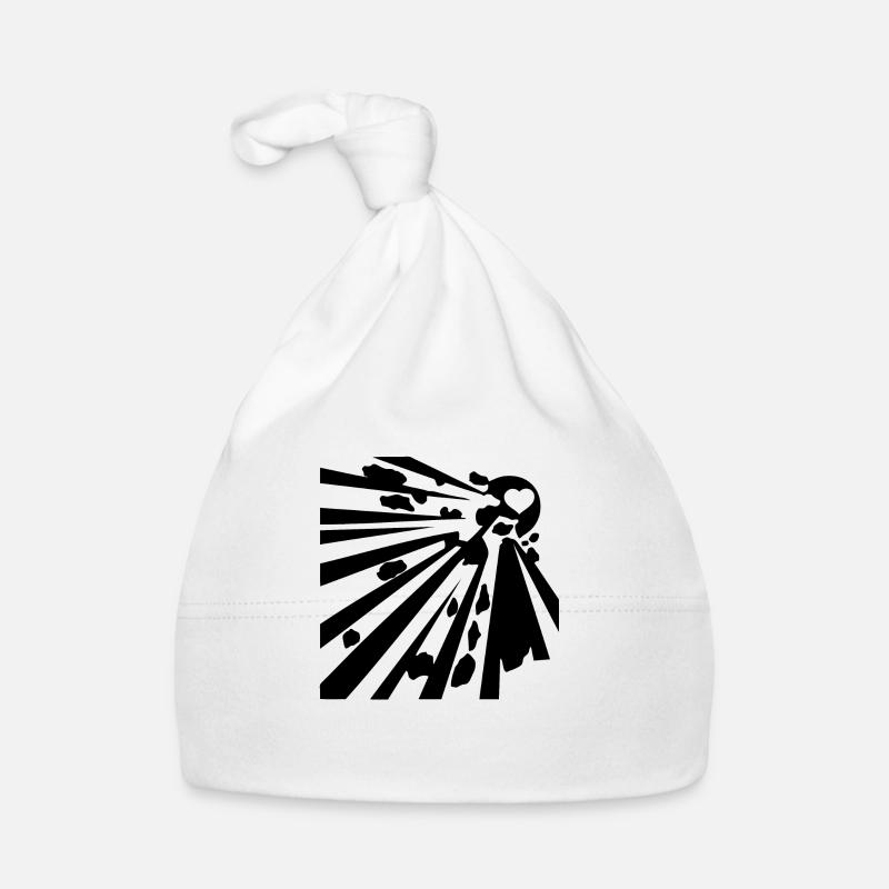 explosiver blak Baby Bio-Mütze