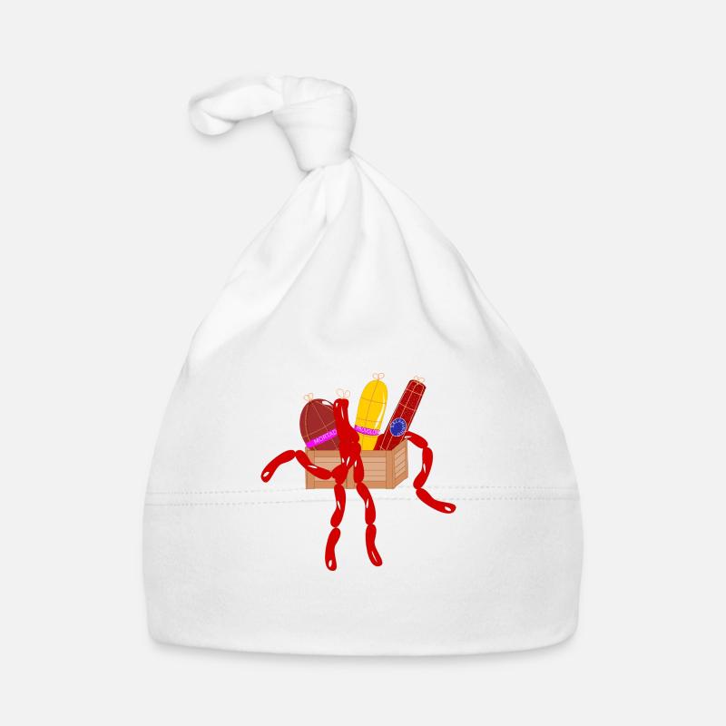 pølse Babyhue af økologisk bomuld