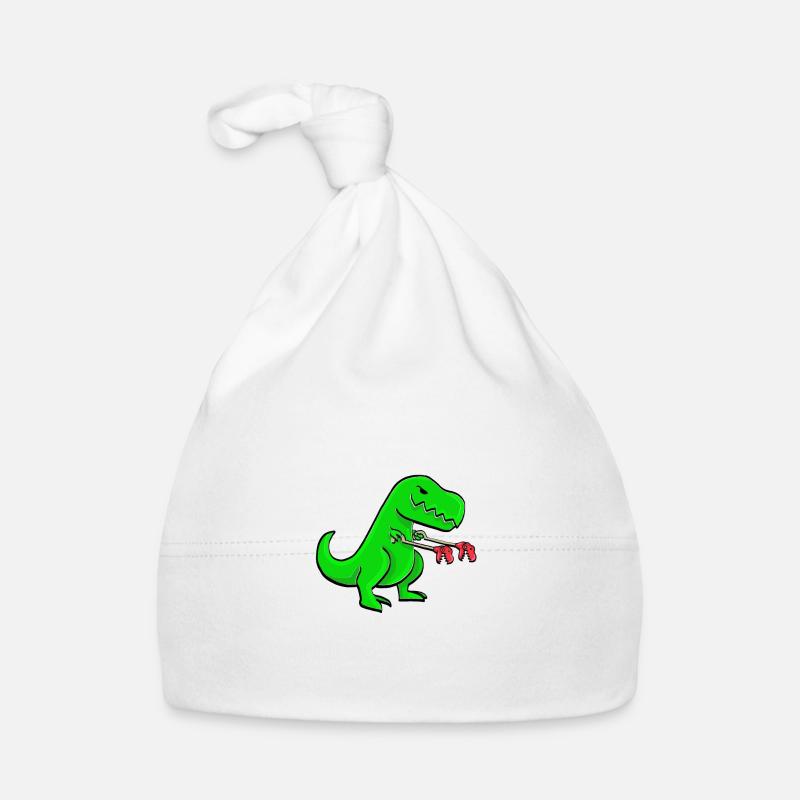 I AM UNSTOPPABLE Dinosaur T-Rex Tyrannosaurus Organic Baby Cap
