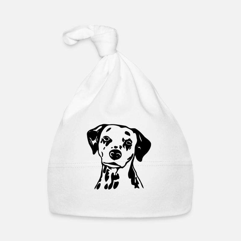 dalmatiner_hund Baby Bio-Mütze
