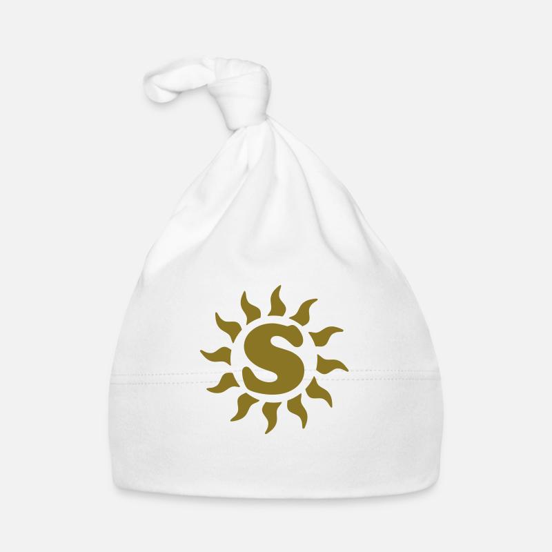s_letter_sun Baby Bio-Mütze