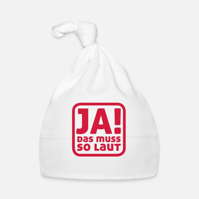 Ja! das muss so laut Baby Bio-Mütze