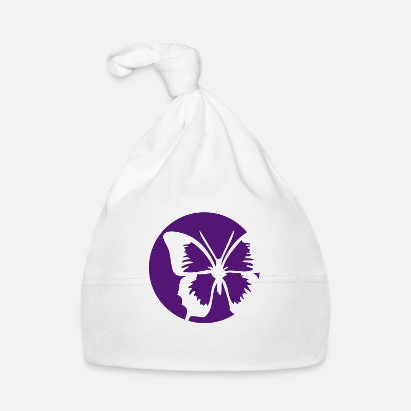 butterfly Baby Bio-Mütze
