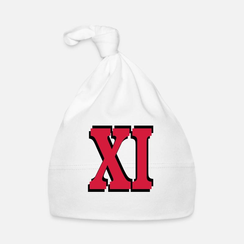 11 . Geburtstag Baby Bio-Mütze