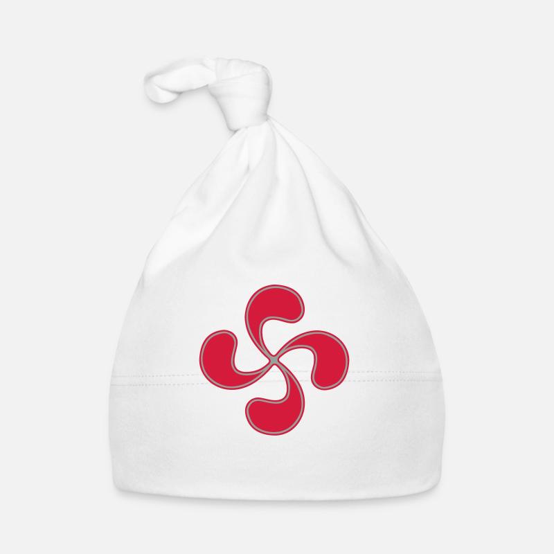 Baskische Quer 3 Baby Bio-Mütze