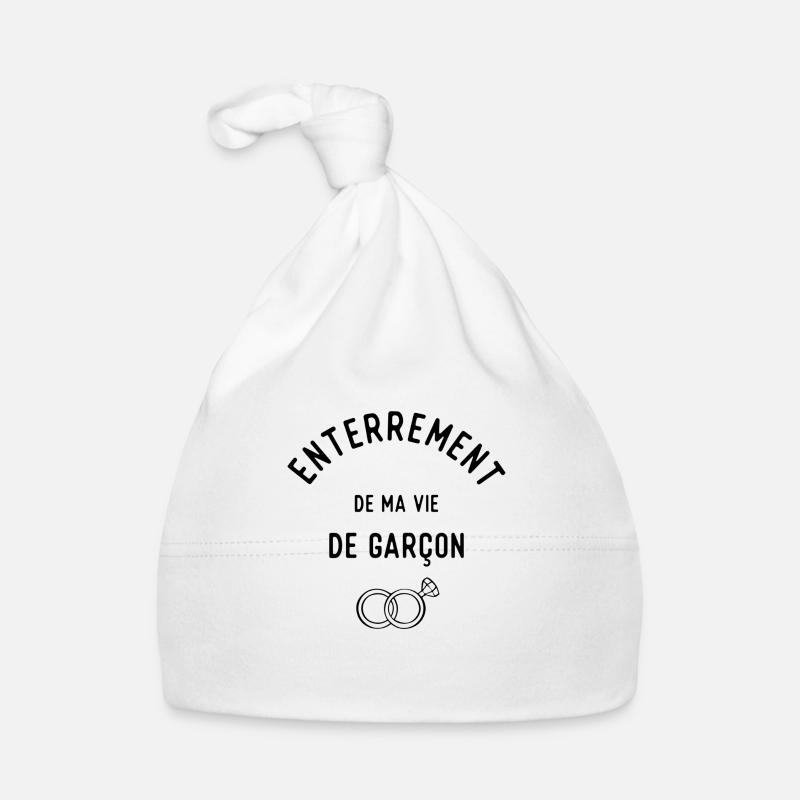 Vie de garçon evg mariage Bonnet bio Bébé