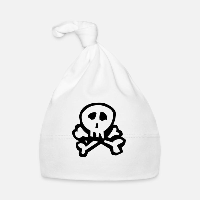 Funny Skull Baby Bio-Mütze