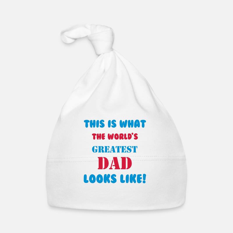 Greatest Dad Baby Bio-Mütze