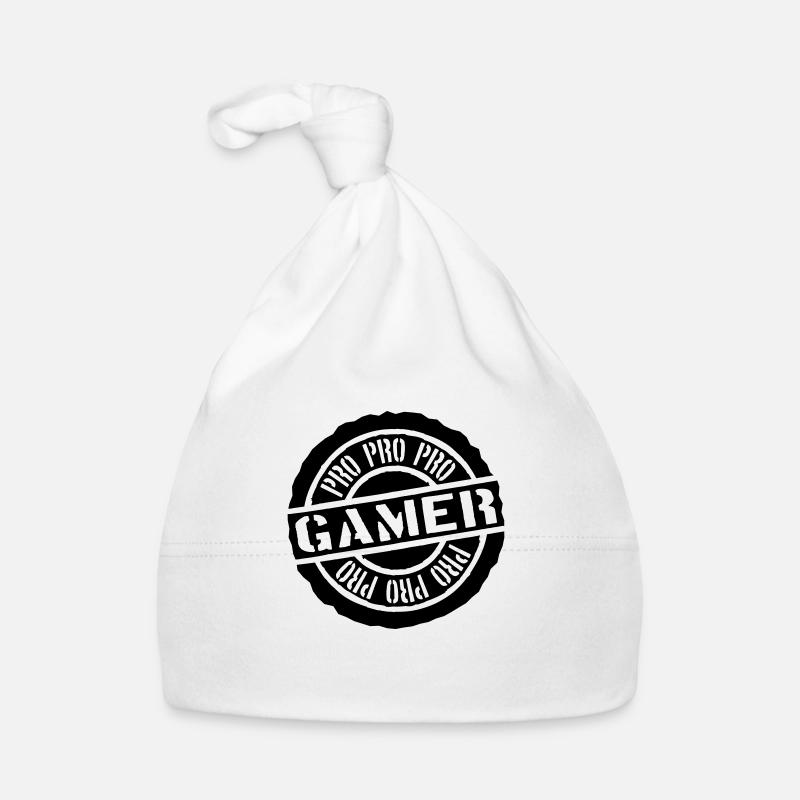 Conception de timbres Pro Gamer Bonnet bio Bébé