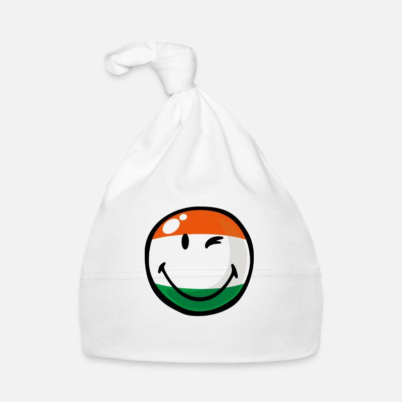 Smiley India Baby Bio-Mütze