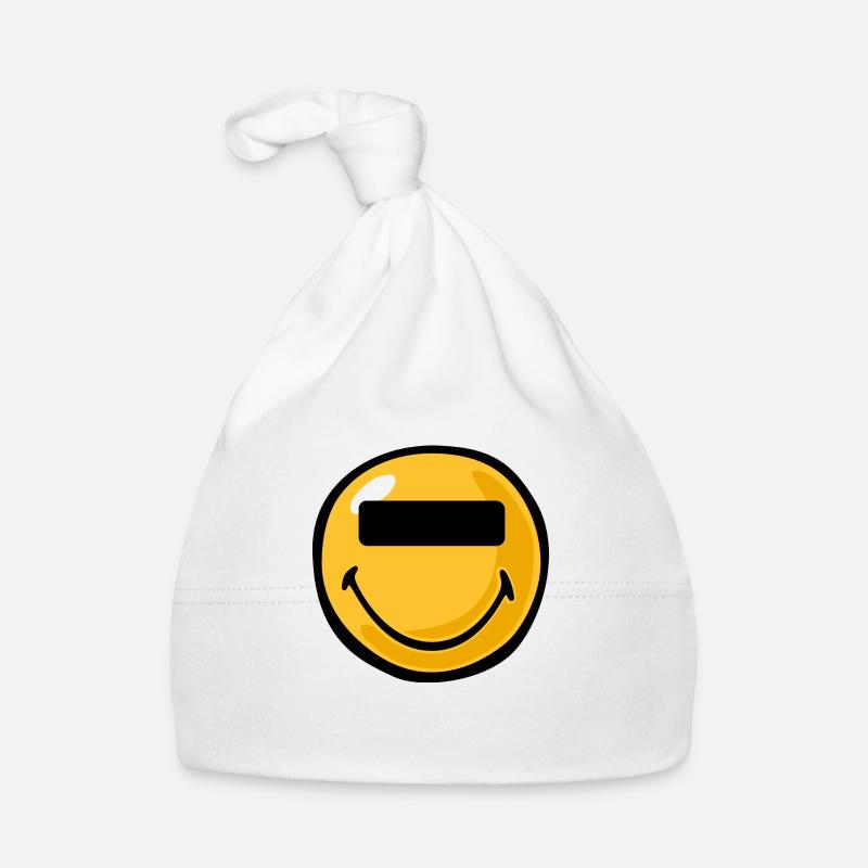 Smiley anonymous Baby Bio-Mütze