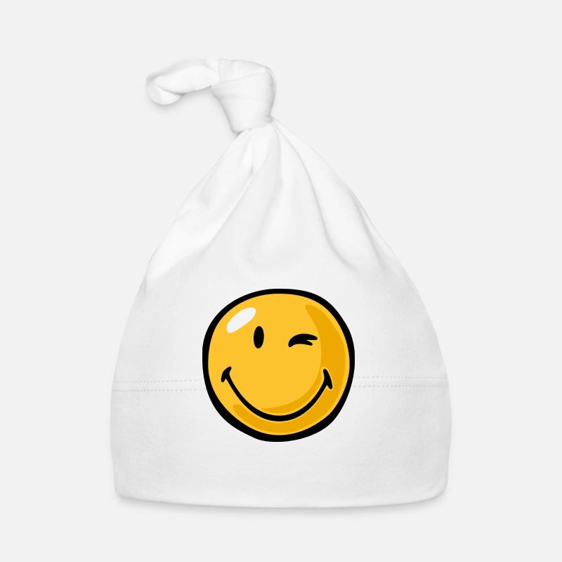 Smiley friendly Bonnet bio Bébé