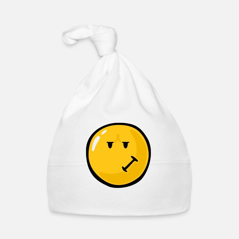 Smiley Anger Impatience Baby Bio-Mütze