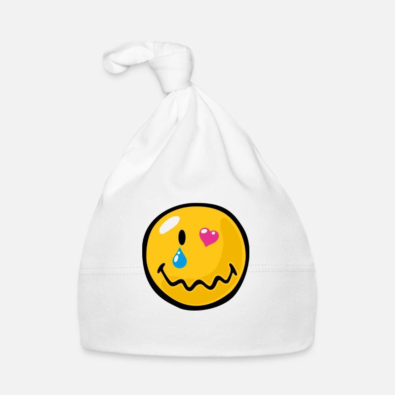 Smiley Love Sentimentality Baby Bio-Mütze