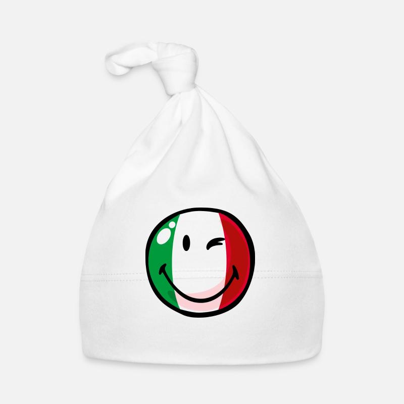 Smiley Italy Baby Bio-Mütze