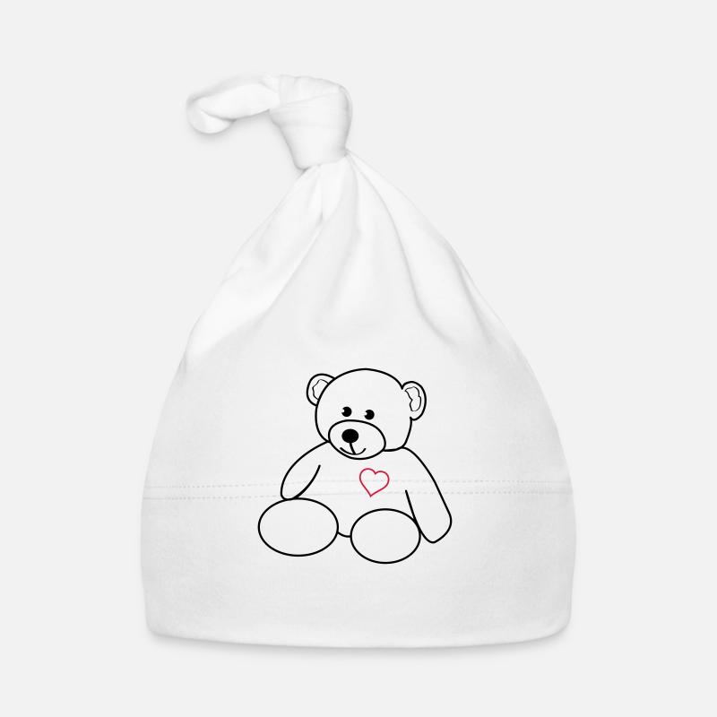 teddy_love Bonnet bio Bébé