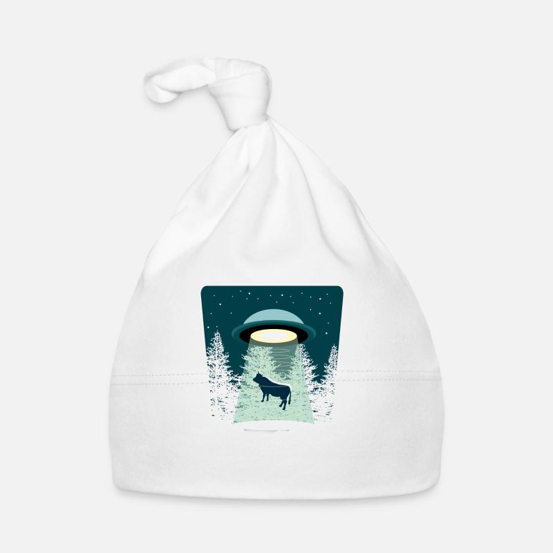 Beware UFO Organic Baby Cap