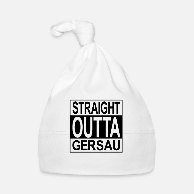 Straight outta Gersau Baby Bio-Mütze