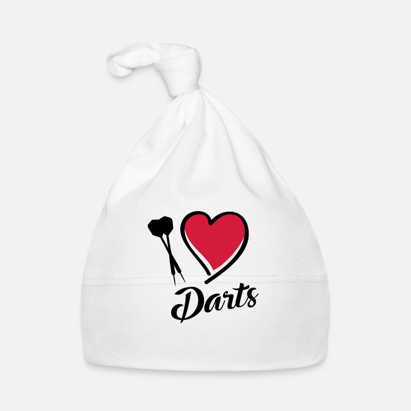 darts i love Baby Bio-Mütze