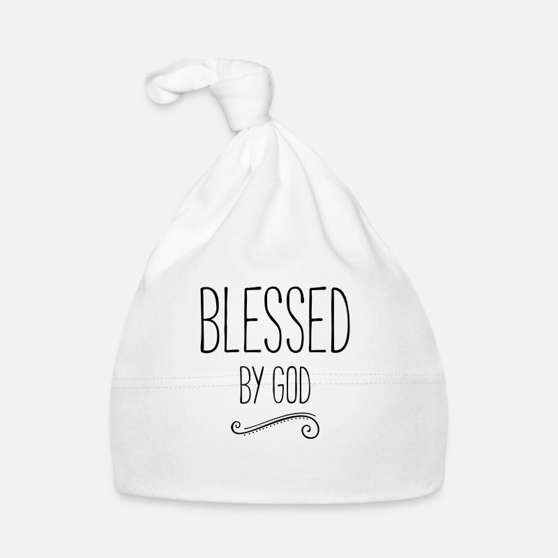blessed by god Baby Bio-Mütze