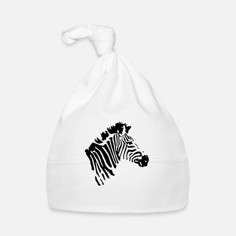 zebra animal Baby Bio-Mütze