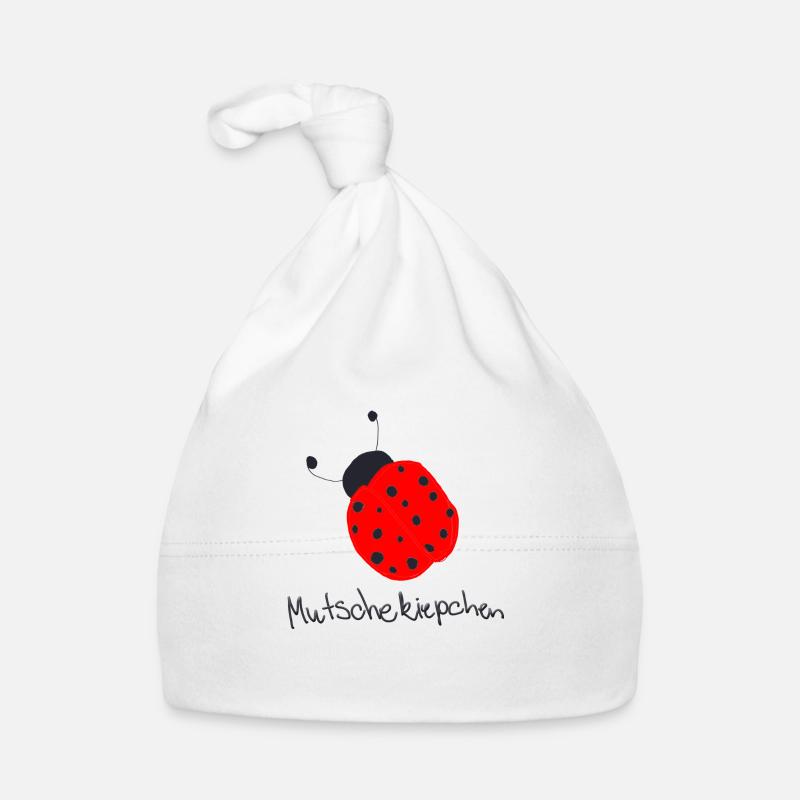 sächsischer marienkäfer Baby Bio-Mütze