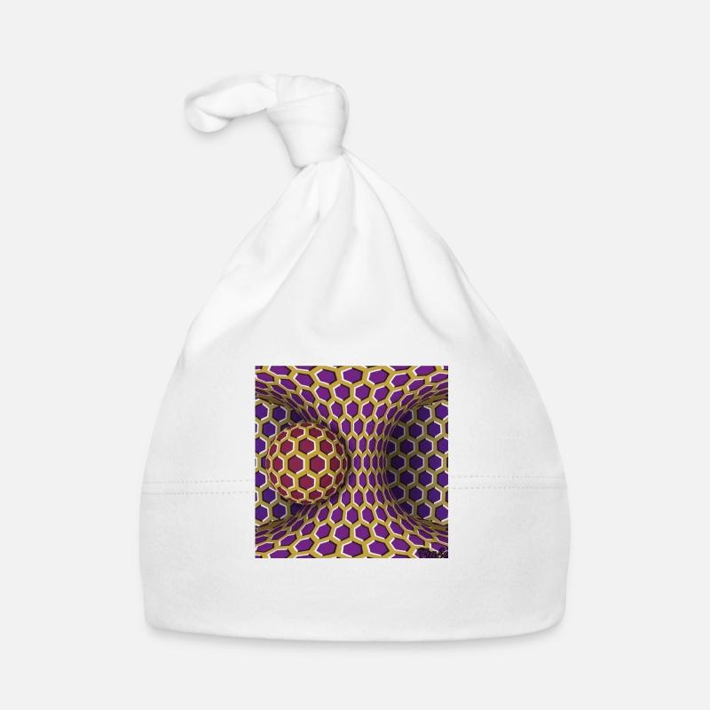 Optical illusion Organic Baby Cap