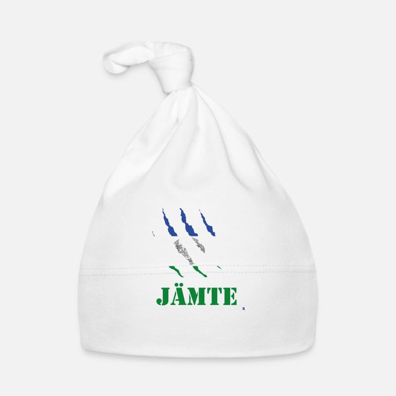 jamteclaw - Organic Baby Cap - white