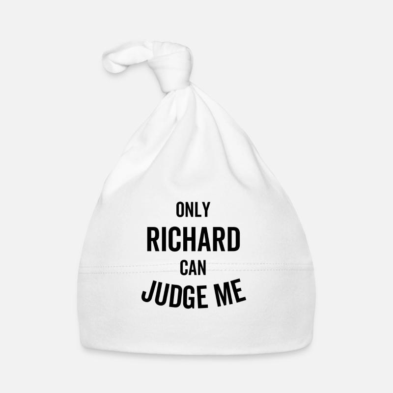 Seul Richard peut me juger Bonnet bio Bébé