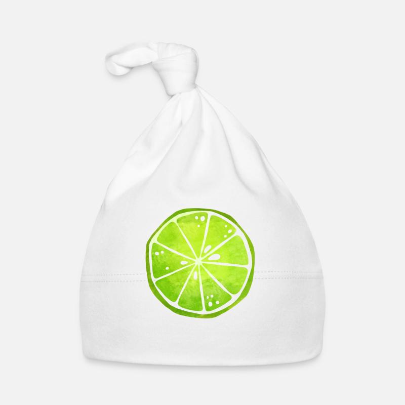 Lime Fruit Drink Costume Costume Tenue Sour Lemon Bonnet bio Bébé